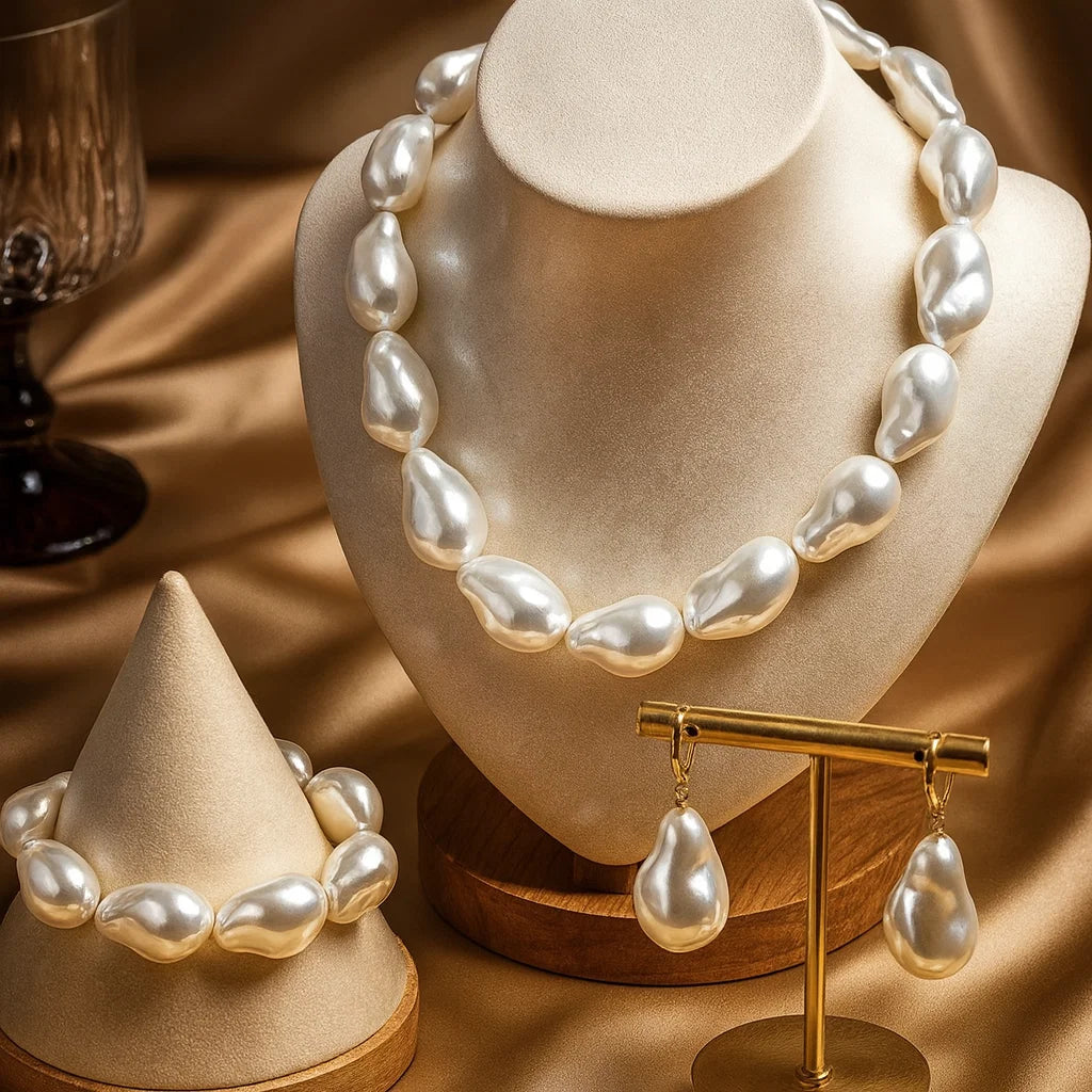 Bellecour Baroque Pearl Set