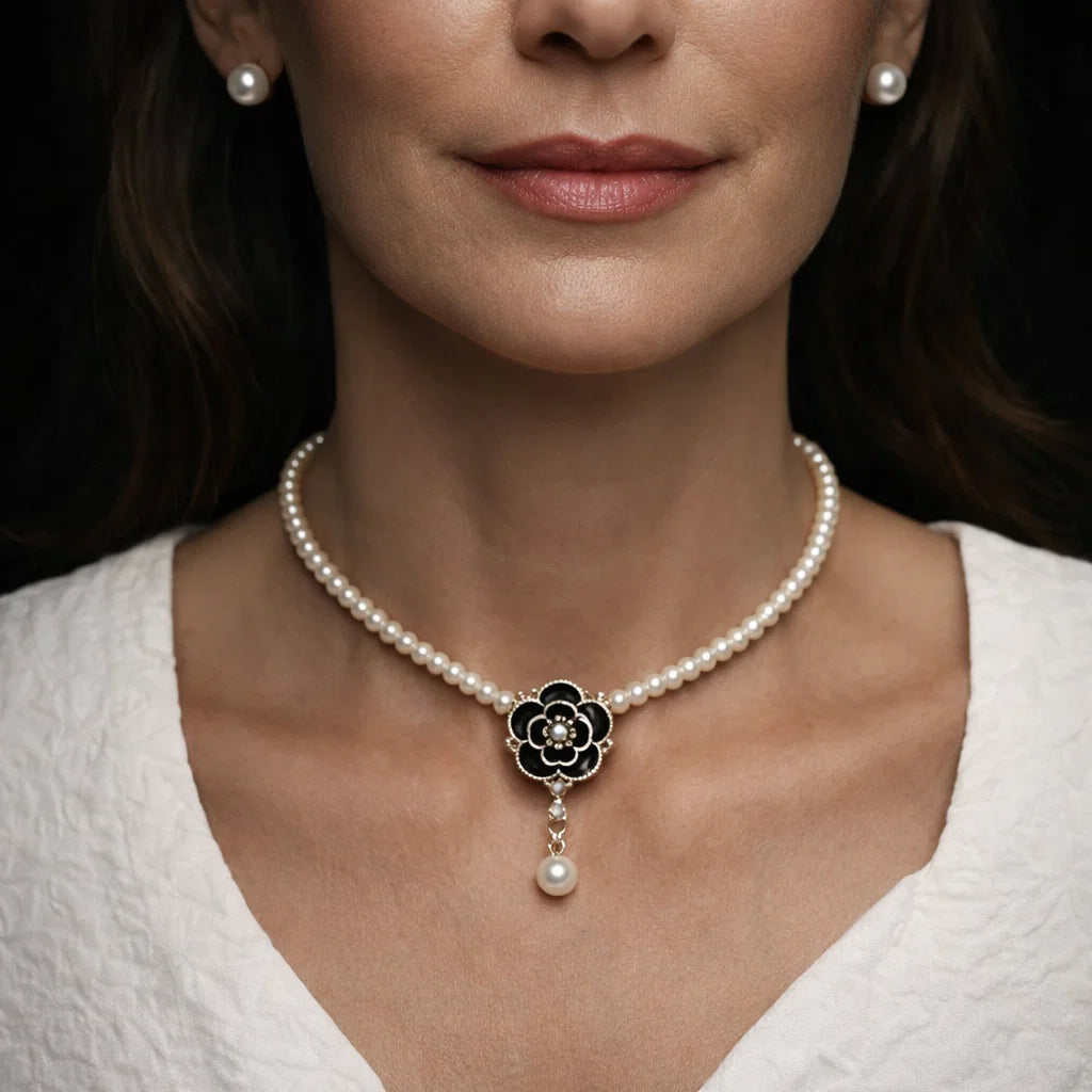 Camélia Royale Pearl Set