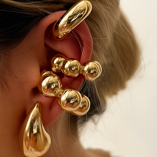 Sphère d’Or Earring