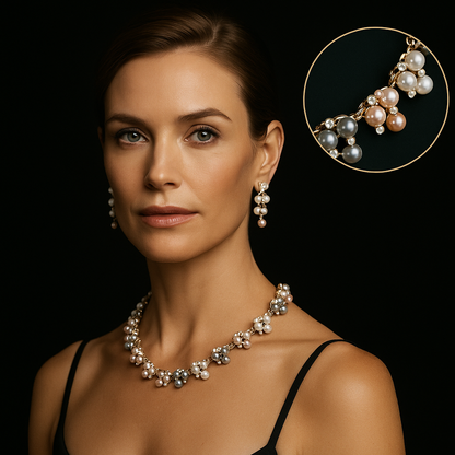 Opaline Royale Pearl Set