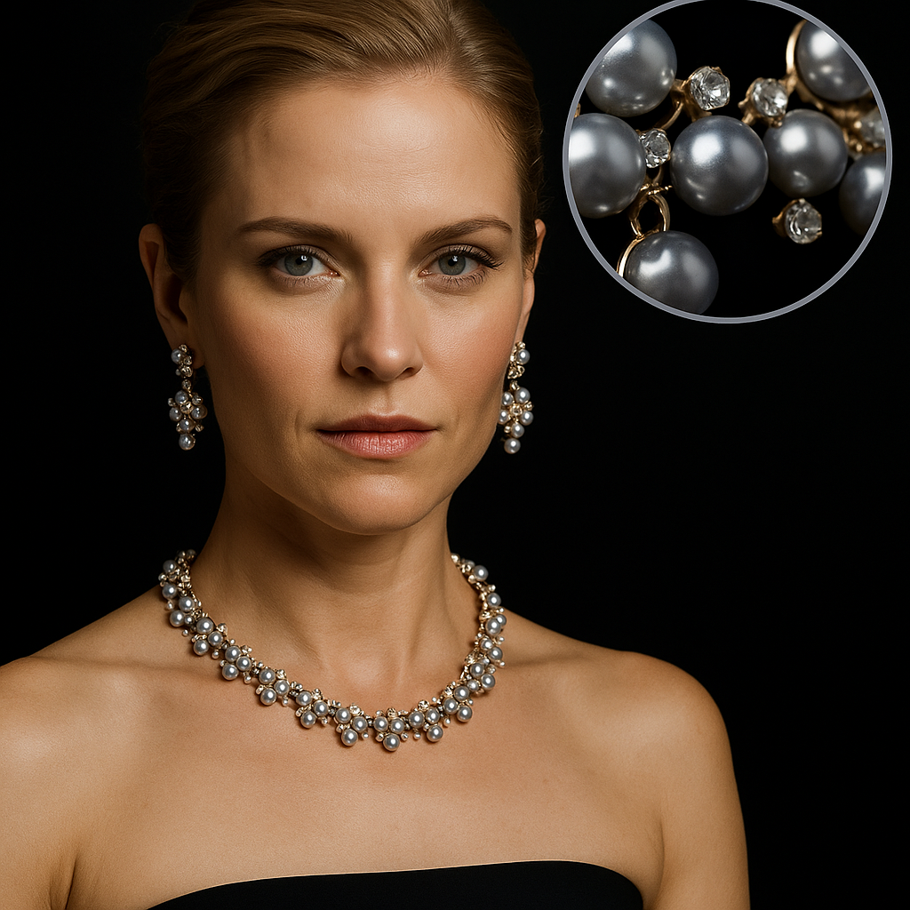 Opaline Royale Pearl Set