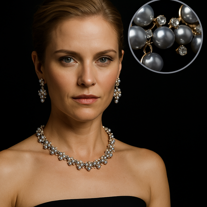 Opaline Royale Pearl Set