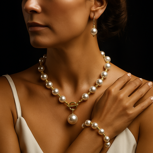 Emilia Classic Pearl Set