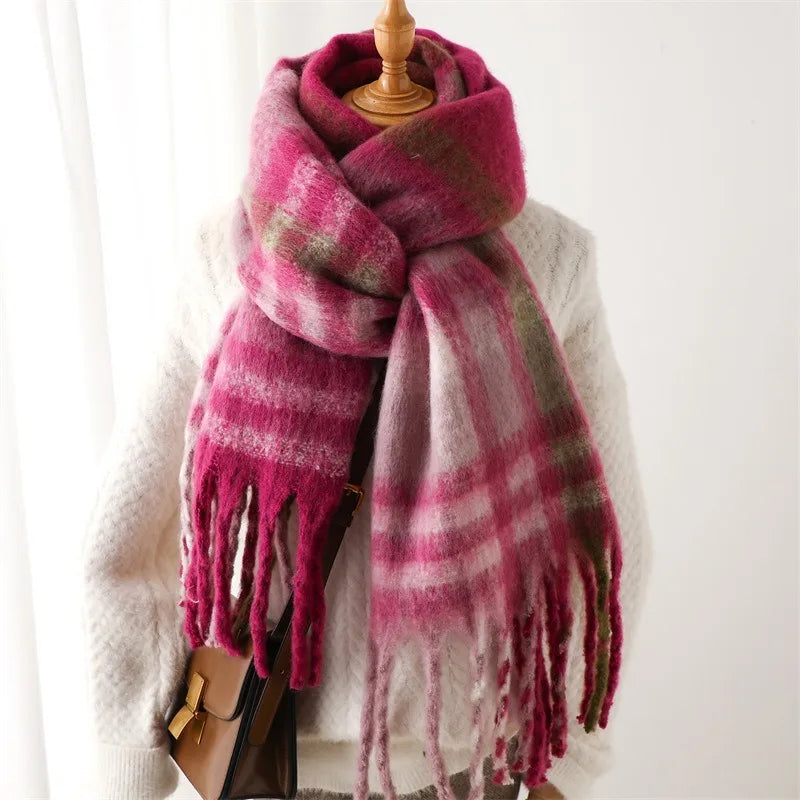 Belle Blush Winter Scarf