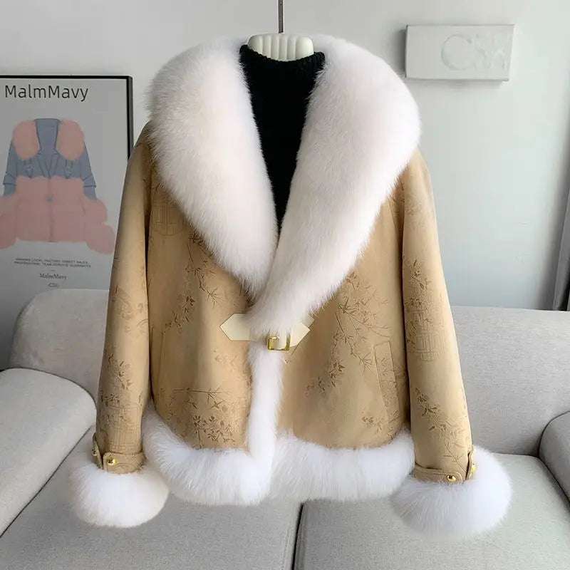 Celeste Blanche Coat