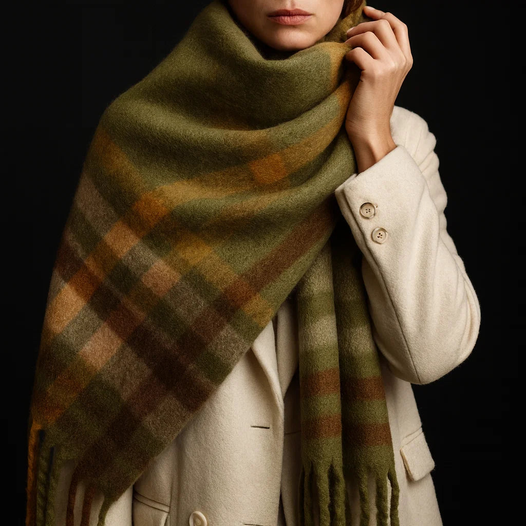 Belle Blush Winter Scarf