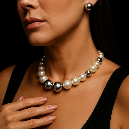 Maribel Pearl Sphere Set