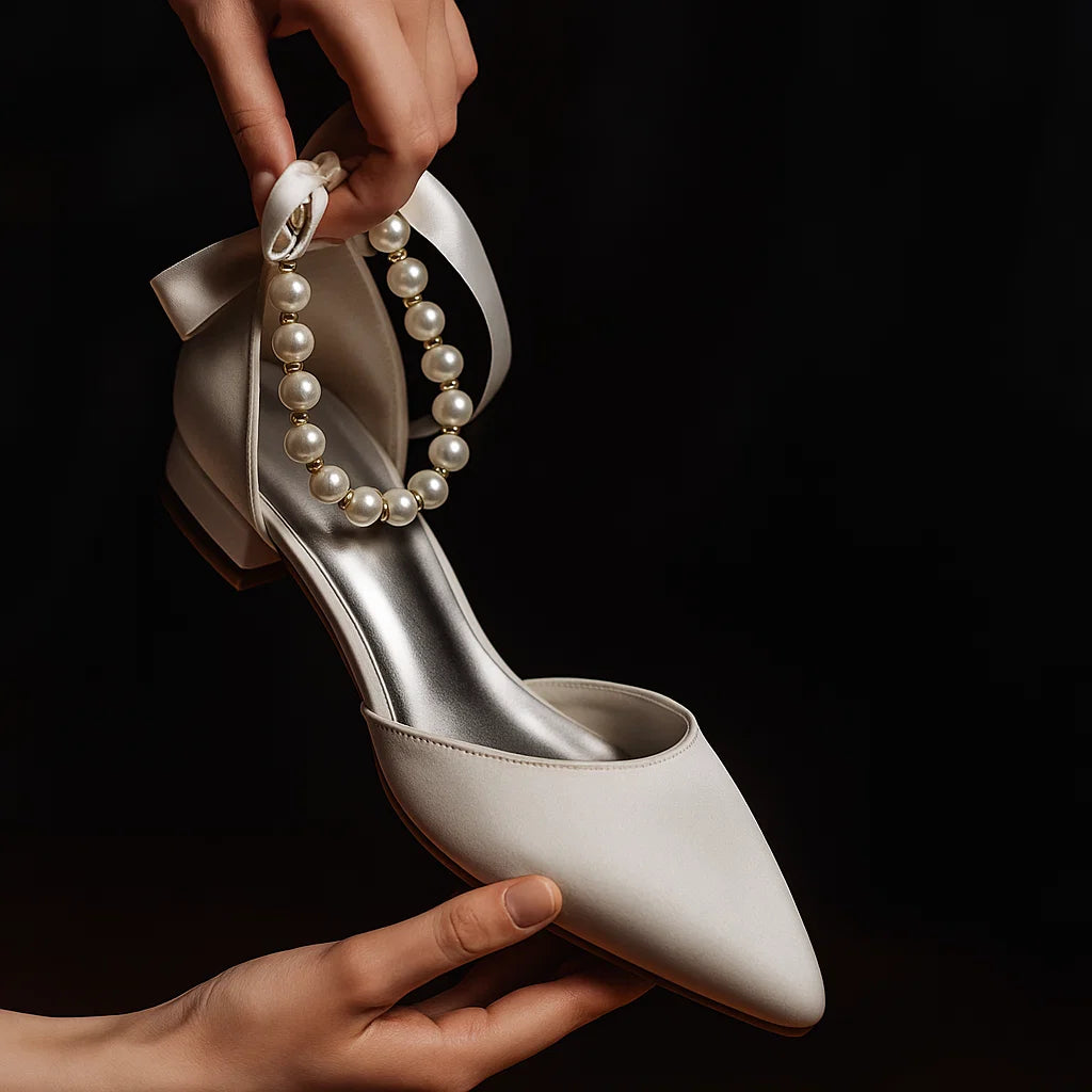 Belle Amour Pearl Flat