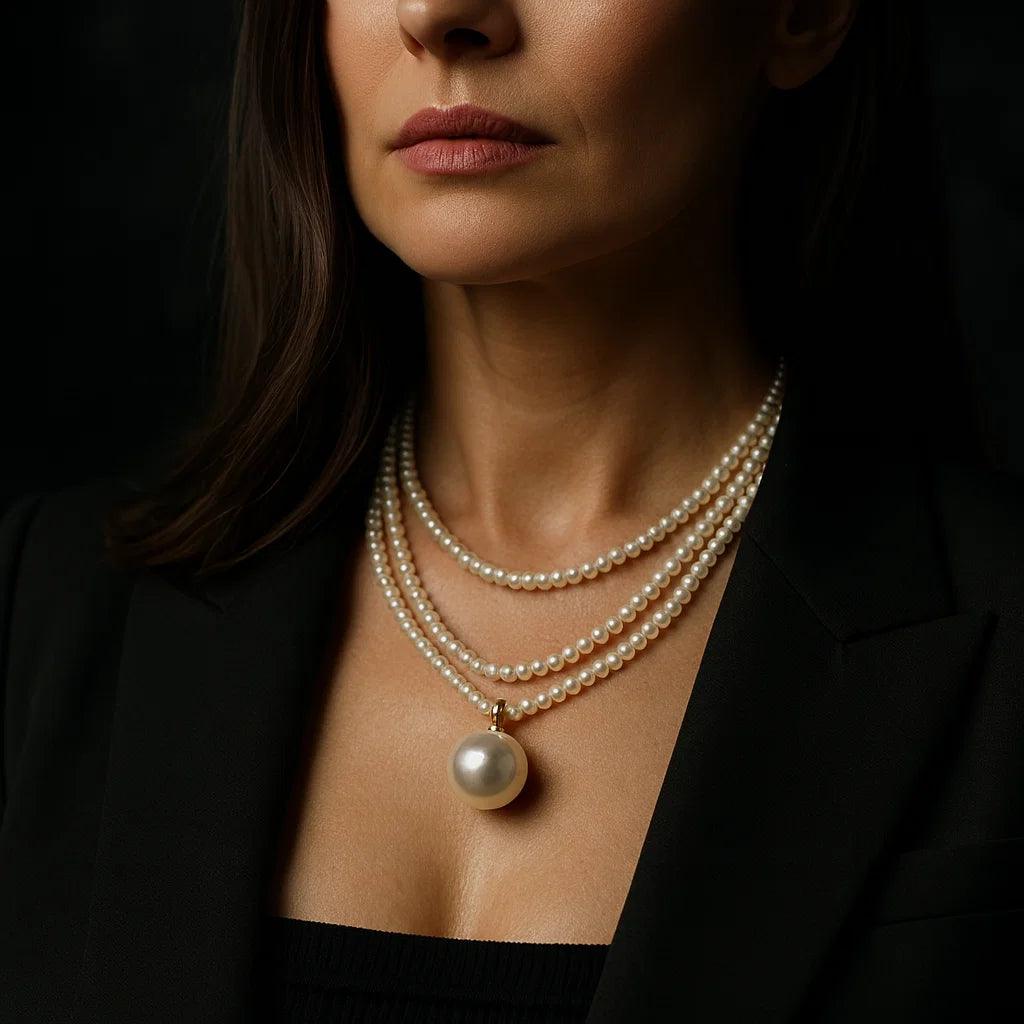 Celeste Pearl Necklace