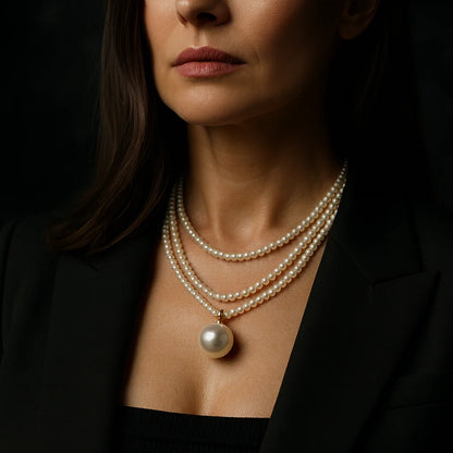 Celeste Pearl Necklace