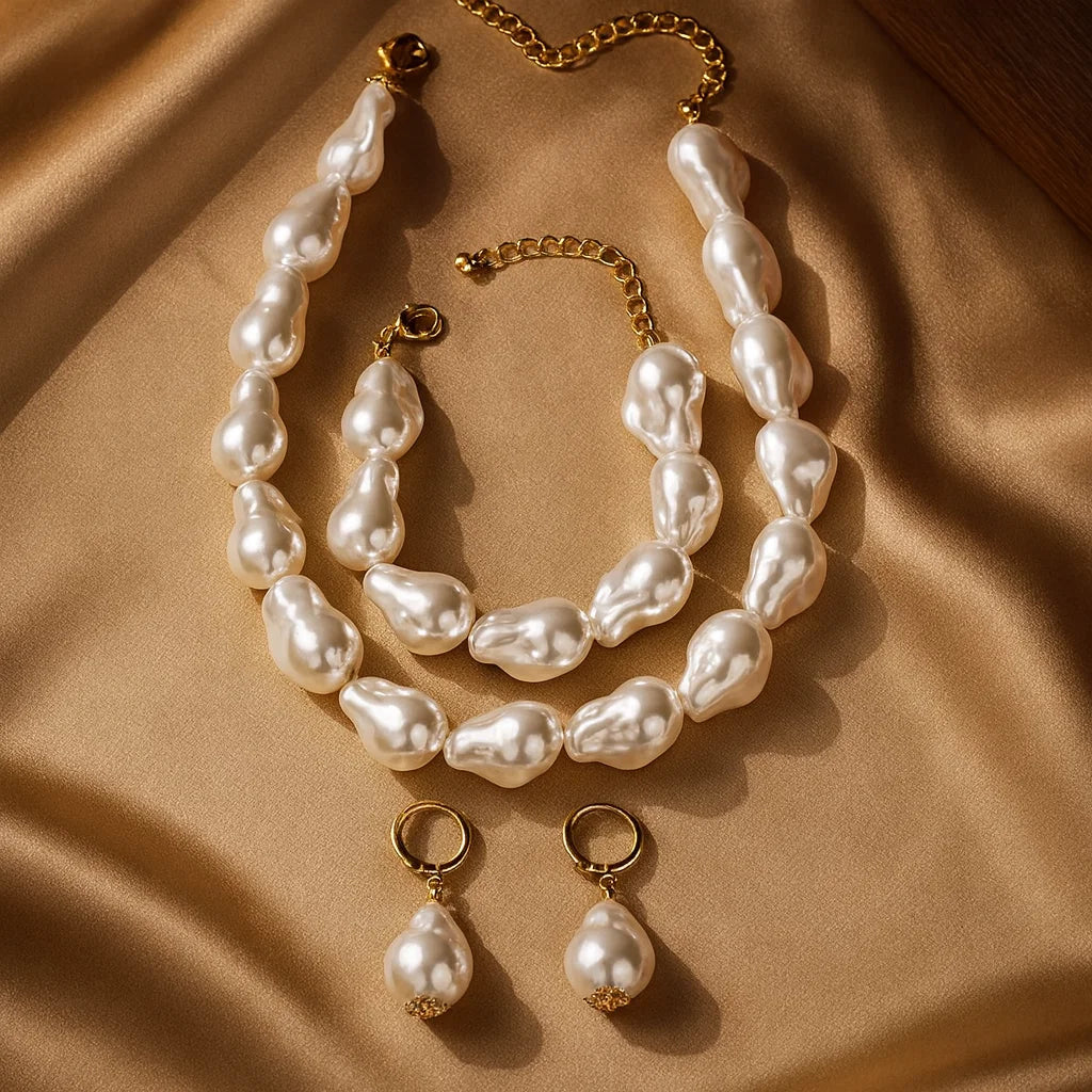 Bellecour Baroque Pearl Set