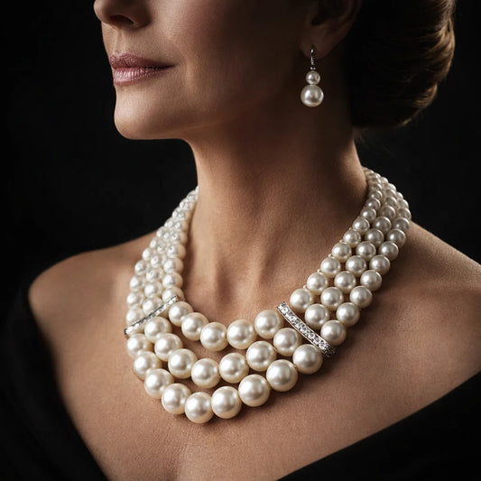 Rosalie Crown Pearl Ensemble