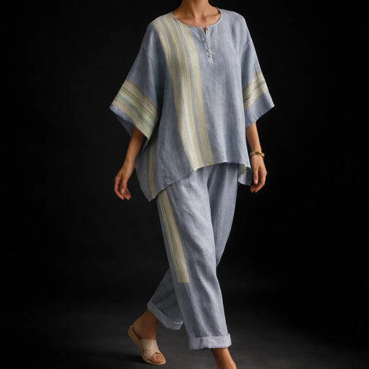 Santorini Signature Linen Set